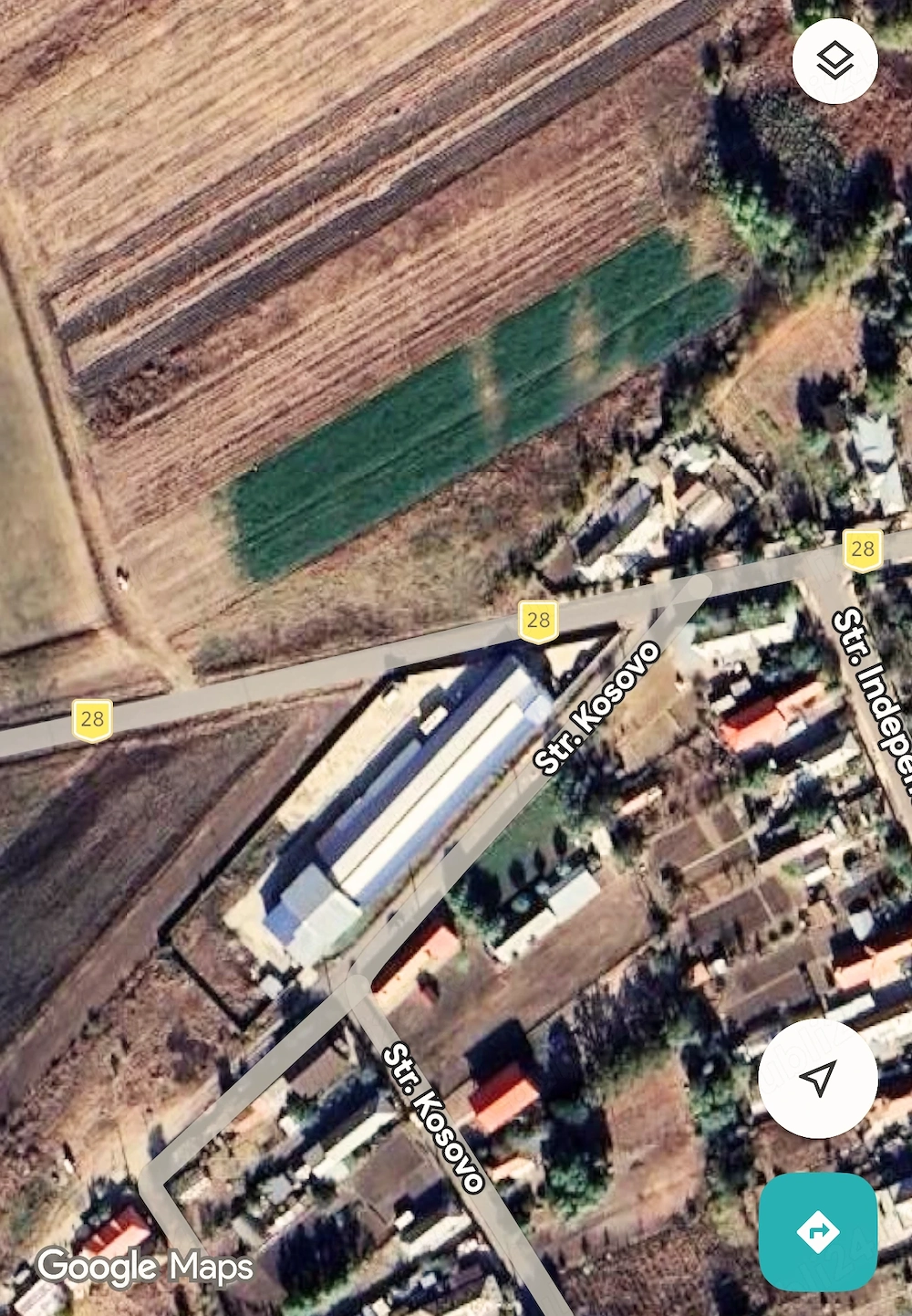 Teren intravilan Tiganesti,Poroschia 1300mp