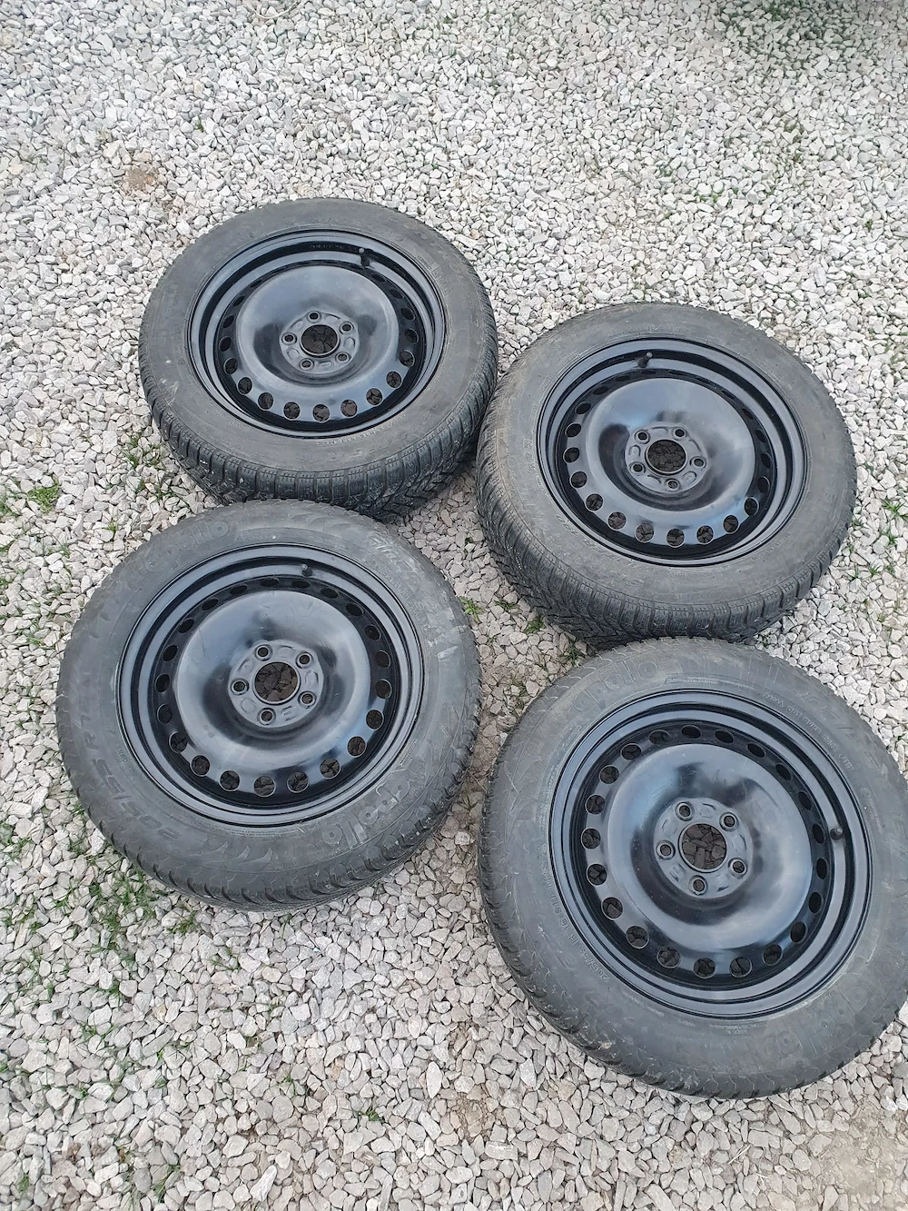 Jante 5x108 + Cauciucuri M+S 205/55 R16