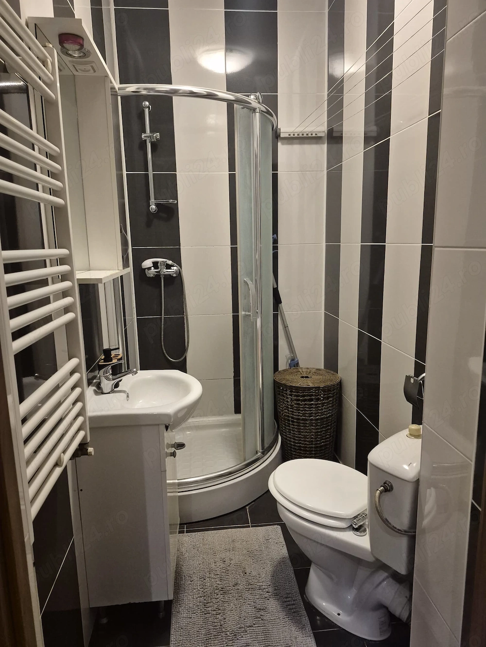 Inchiriez garsoniera sector 1 Bucurestii Noi,28 mp, str Episcop Vulcan, centrala proprie, 350 euro
