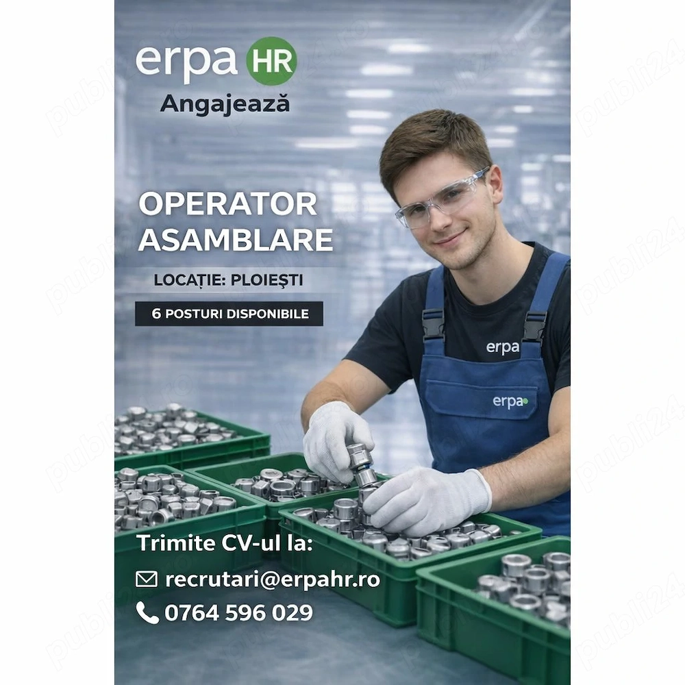 Operator asamblare- Fabrica Multinationala