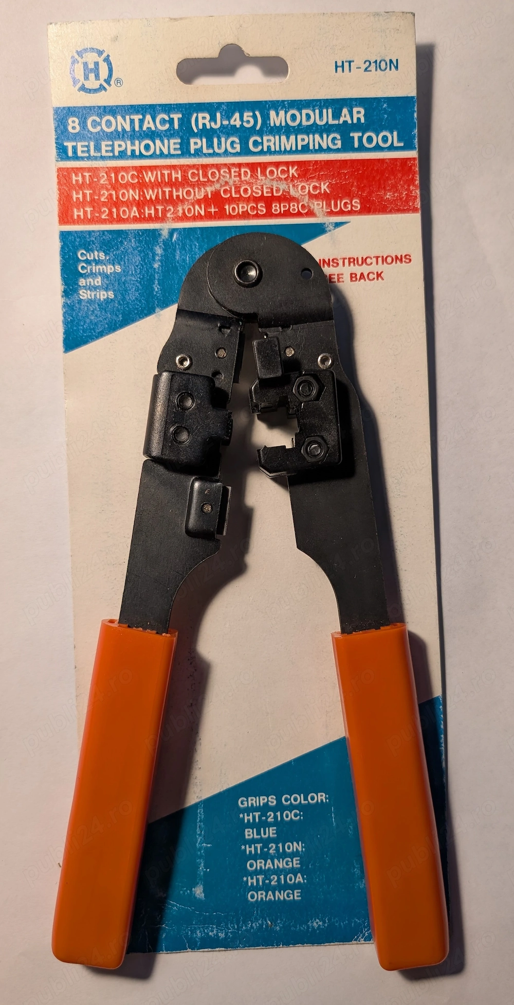 Cleste de sertizare RJ45 (retelistica si telefonie)