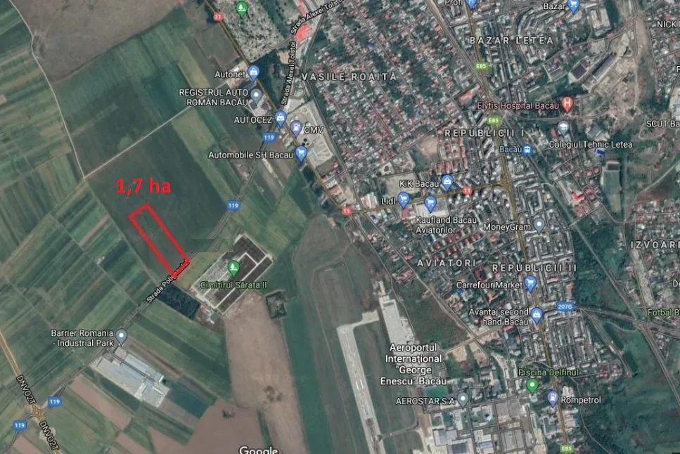 Teren 17000 MP Sarata Bacau
