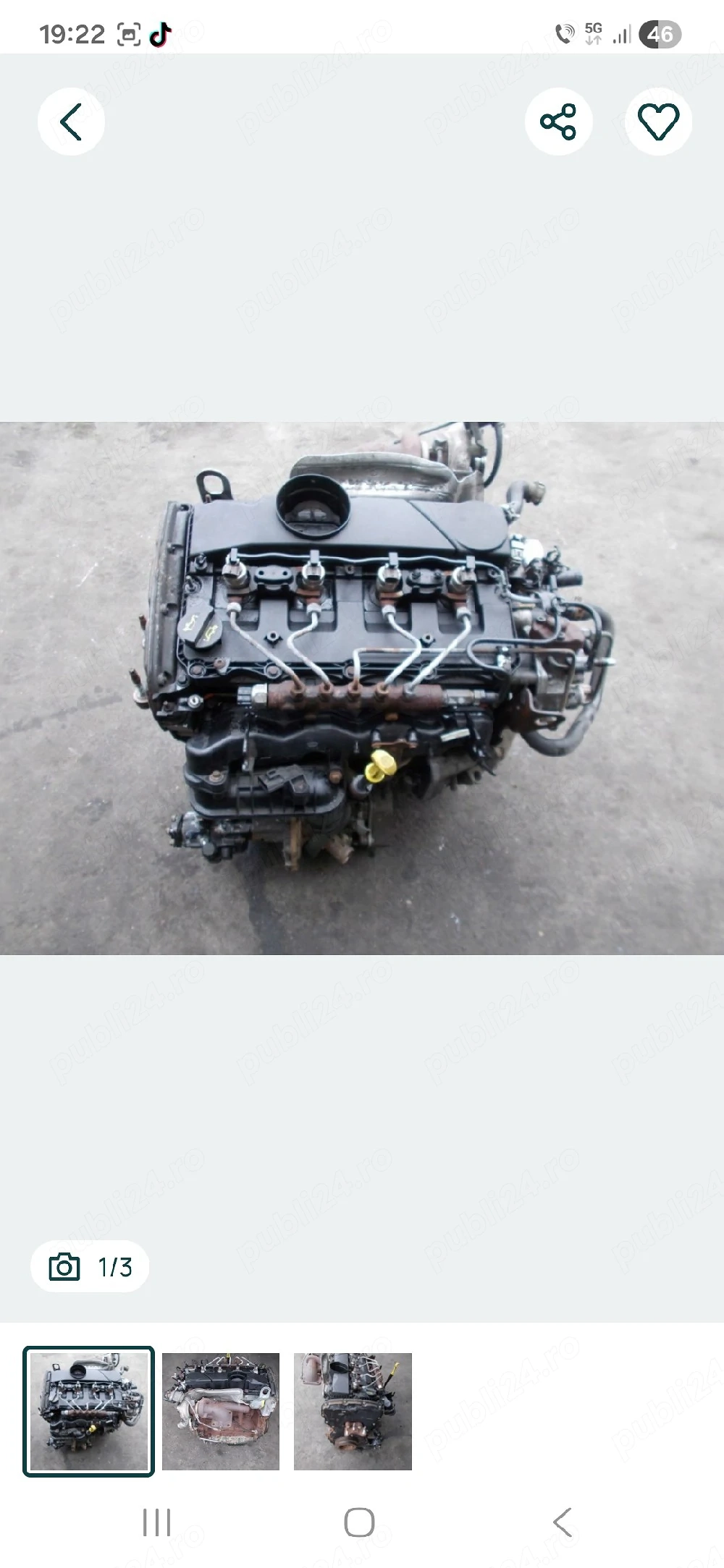 vand motor peugeot boxer 2,2 euro 4