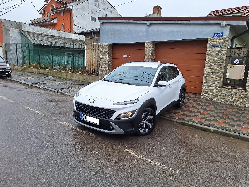 HYUNDAI KONA - 2021 - Cutie Automată - 50.000 km - Hybrid + Benzină 