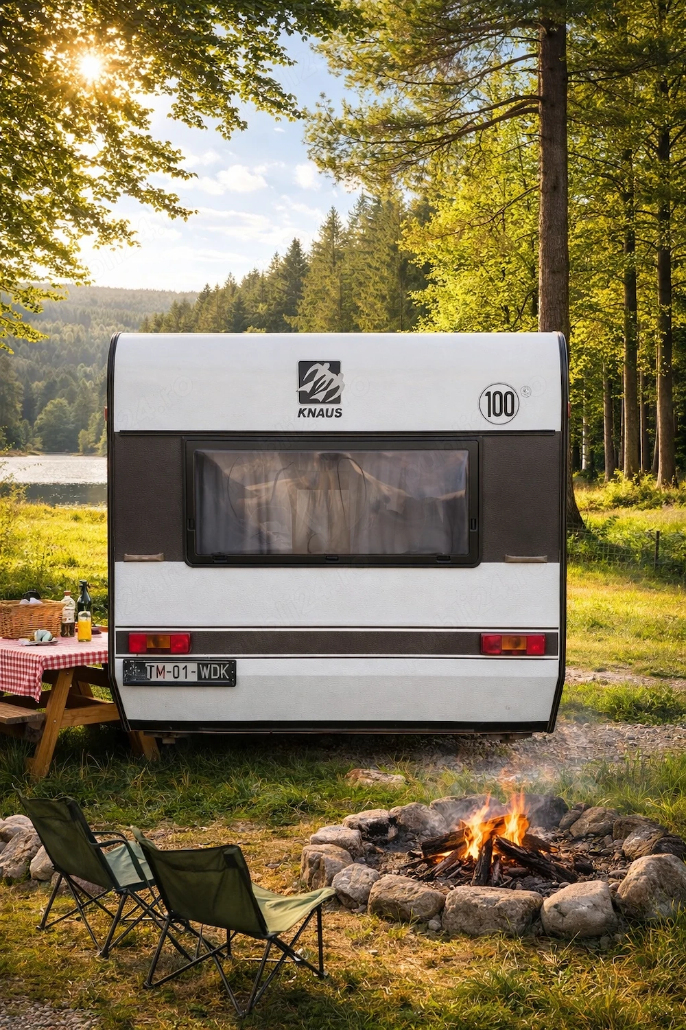 Rulota knaus stare foarte bună 