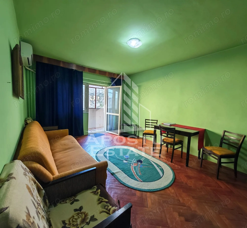 Apartament cu 1 camera, de vanzare, etaj 2, zona Iulius Mall, Timisoara