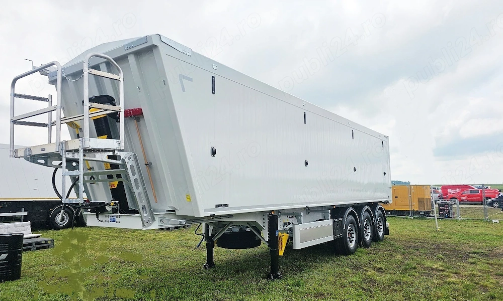 Semiremorci cereale ZASLAW -bena  ALUMINIU - Vol. 55-60 m3 - 35.800 EURO ! OFERTA SPECIALĂ 2026 !!