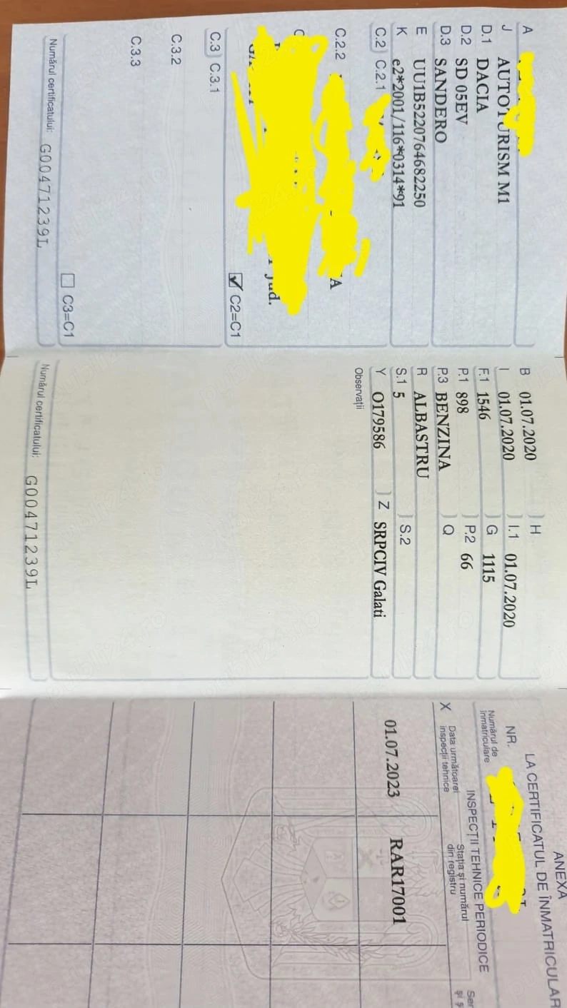 Vand Dacia Sandero Stepway