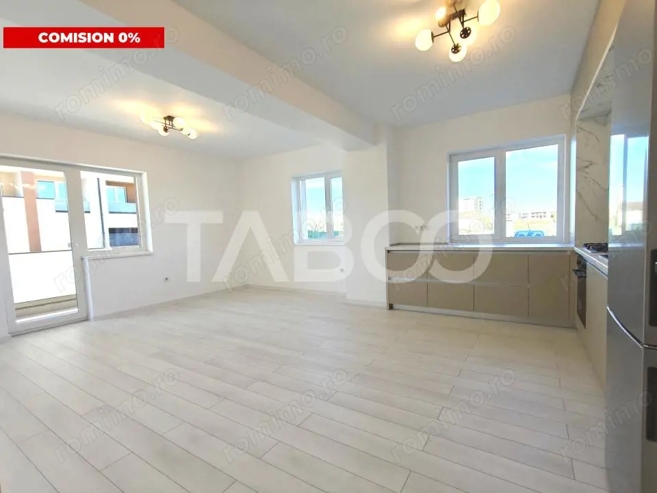 Apartament 3 camere 2 bai 1 parcare - decomandat si intabulat in Sibiu