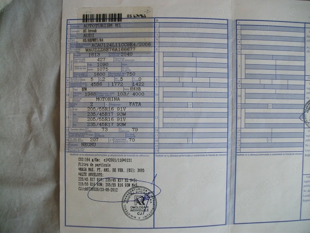 Audi A4 2.0 TDI 140CP 2006