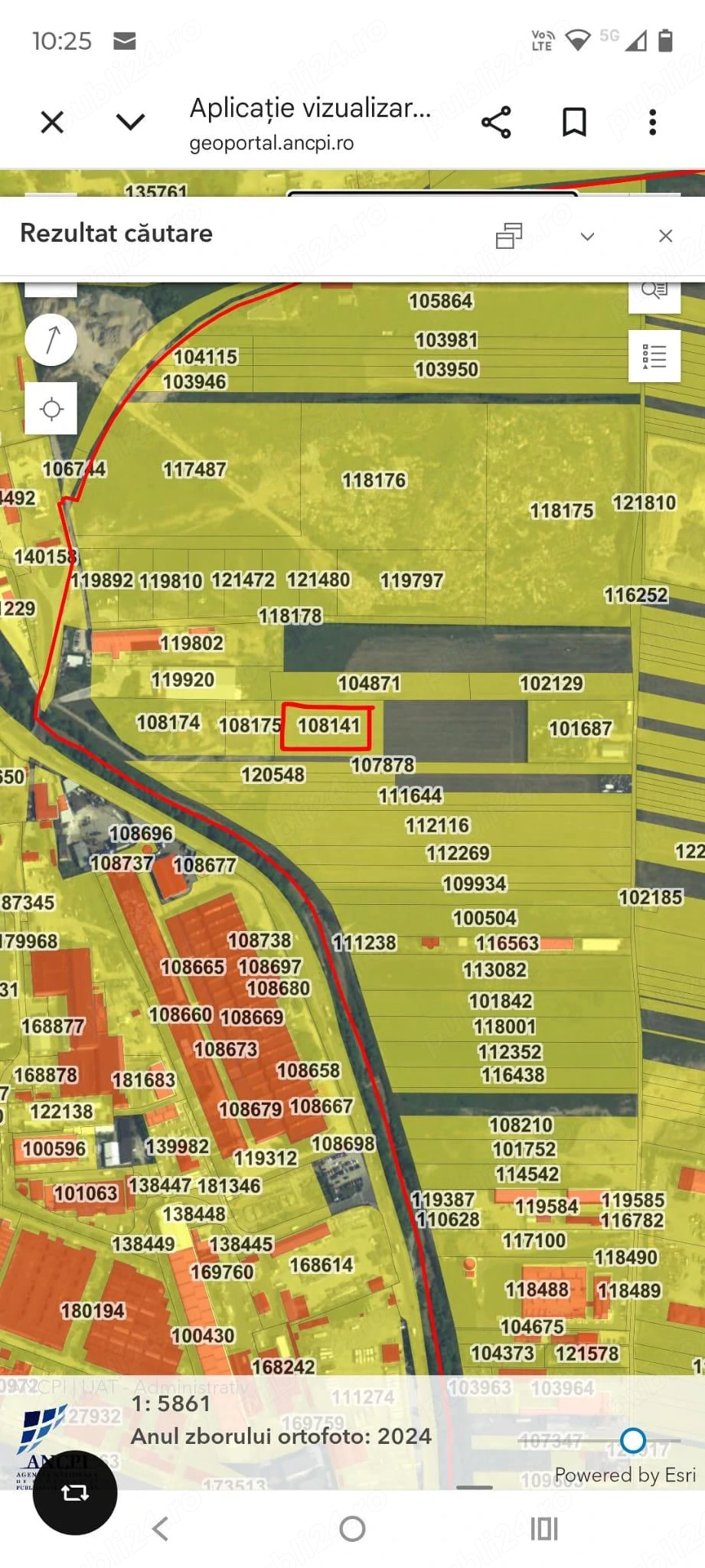 VAND tren industrial intravilan