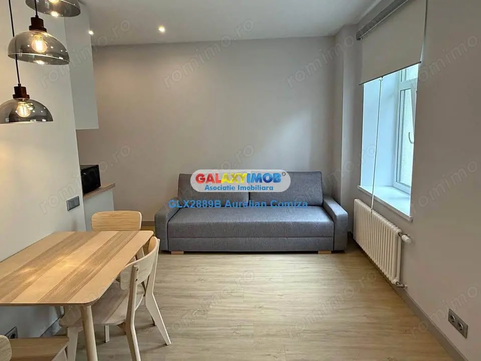 Garsoniera pentru inchiriat Floreasca sp 23mp parter