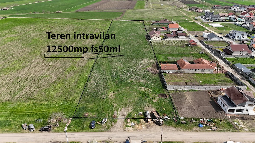 Teren UNIC Intravilan Livada 12500mp fs.50 ml   3500000 euro