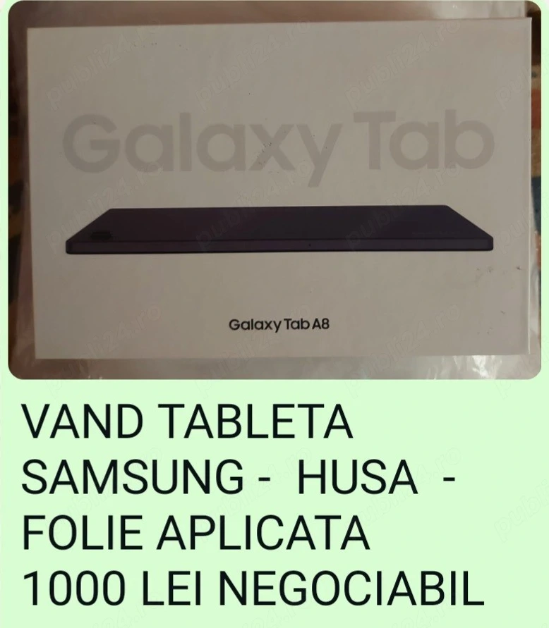 Vand tableta Samsung Galacsi Tab A8