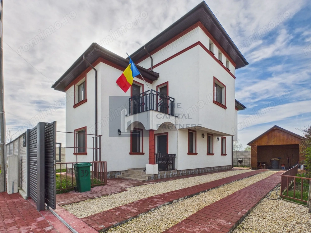 Casă individuală 5 camere | Cornetu, Ilfov | 120 mp utili | Teren 357