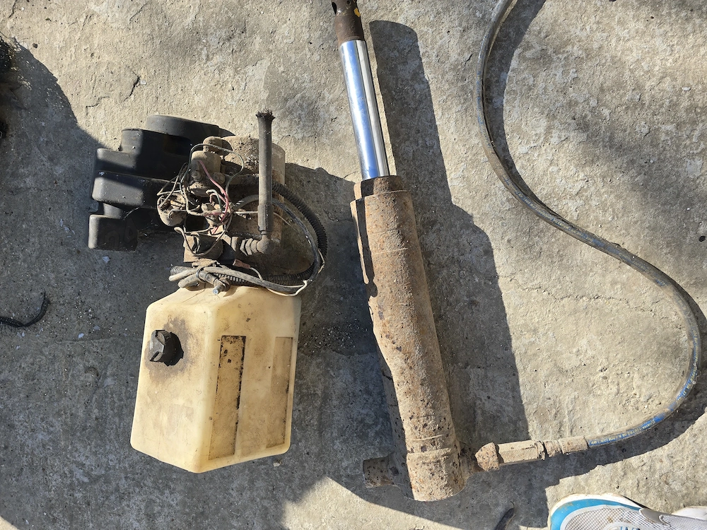 Pompa si cilindru basculare 3,5 tone