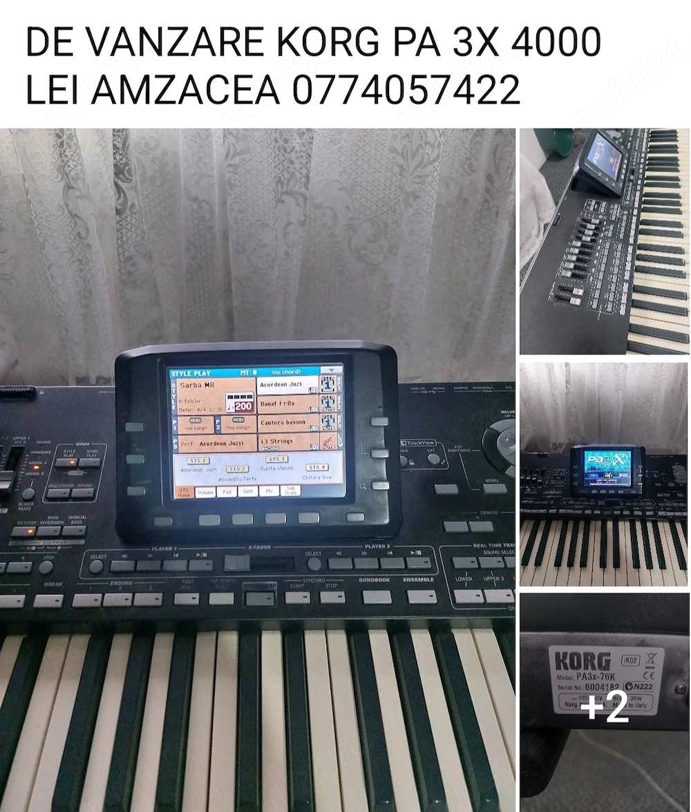 Vând orga perfectă stare de functionare