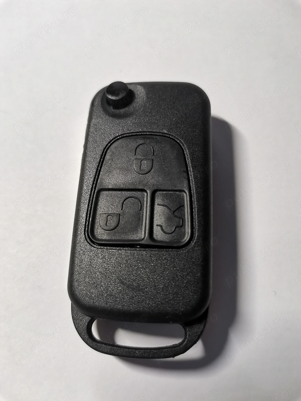 Carcasa Mercedes Benz tip briceag 3 butoane neagra