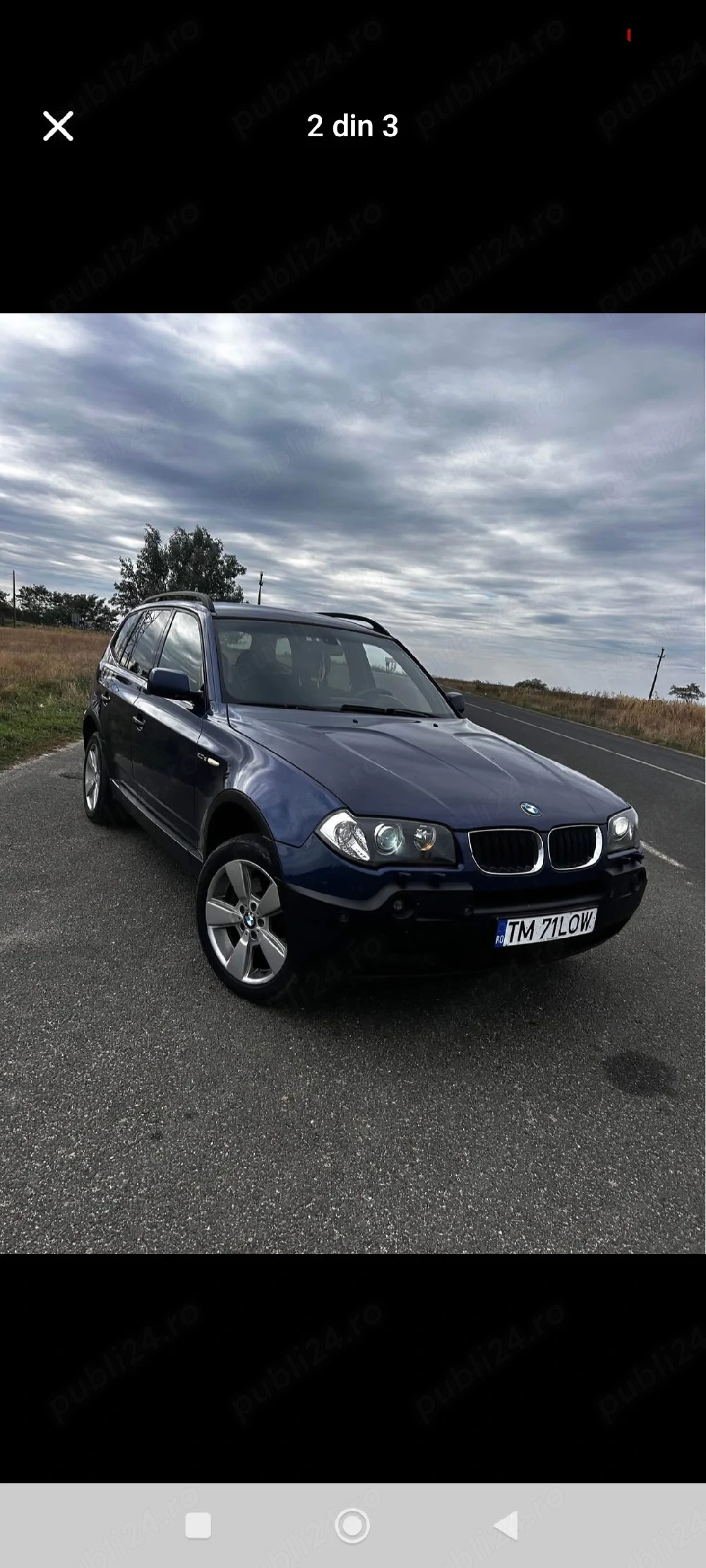bmw x3 vând schimb 
