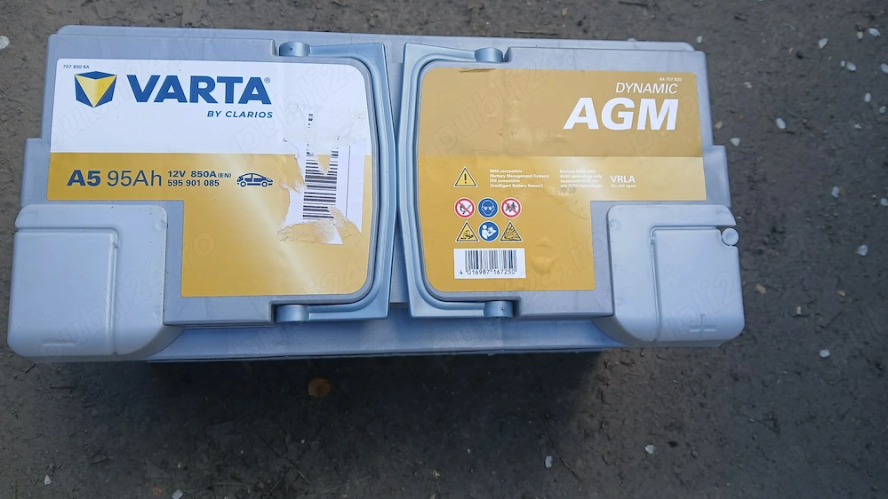 Baterie Varta 95 AGM