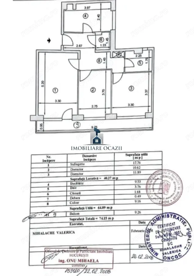 Vanzare Apartament 3 Camere Decomandat Resita