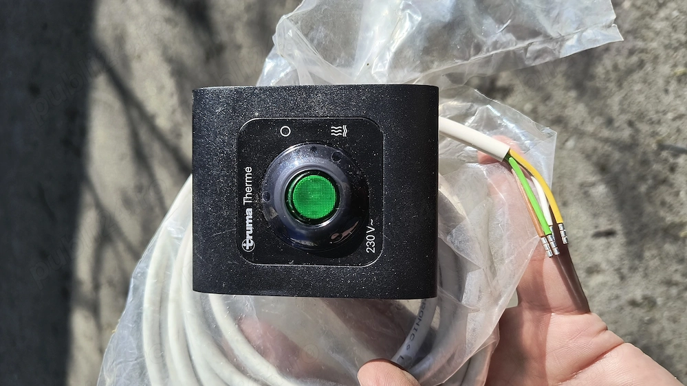 Panou control / Buton on/off boiler rolota