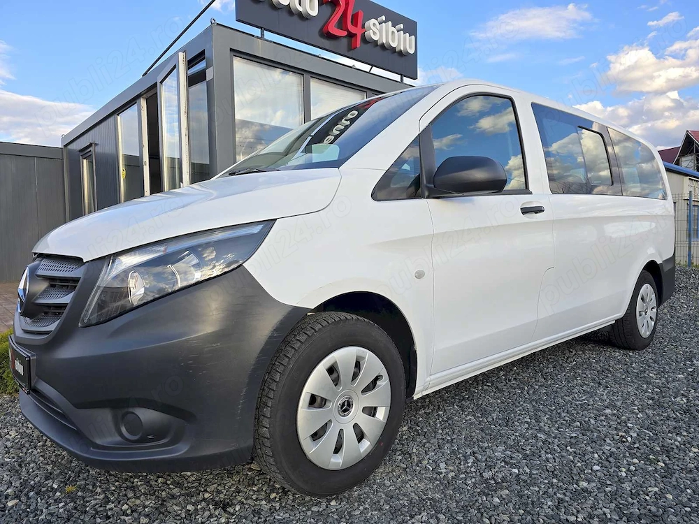 Mercedes Vito 114 CDI Lung 8 loc., 2143 cmc, tractiune spate,2019.165000 km