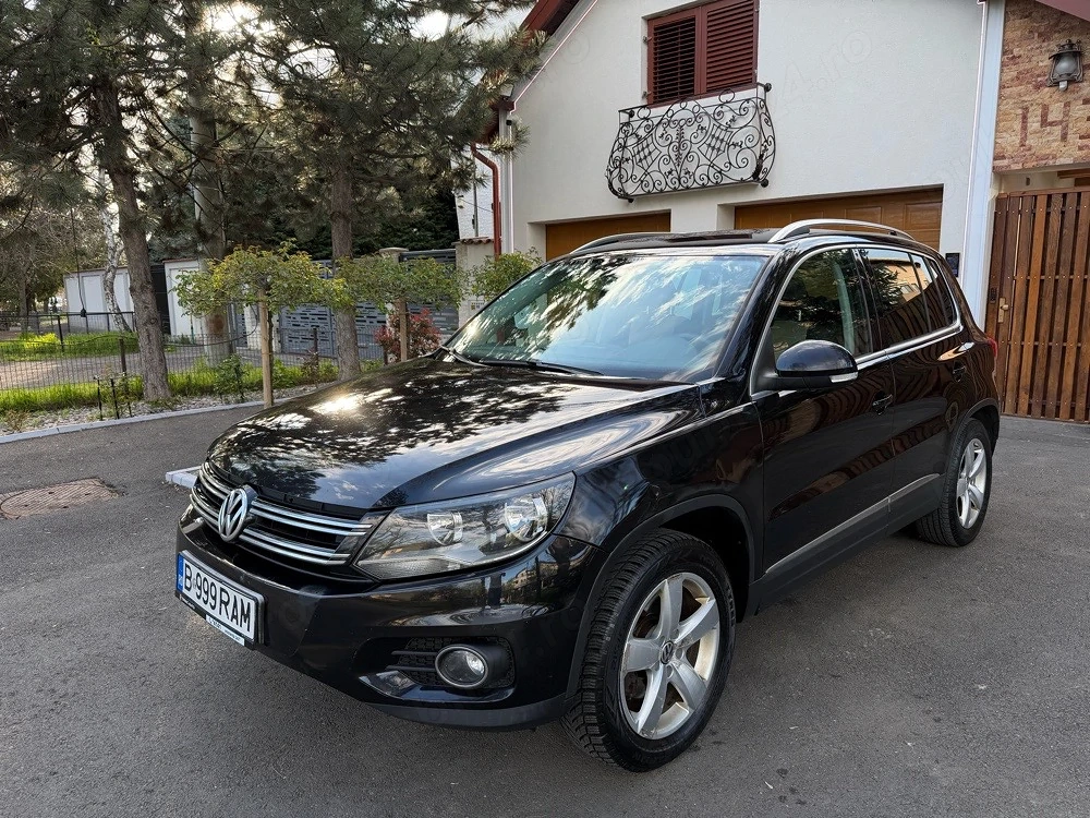 Volkswagen Tiguan 2013 2.0TDi 140 CP Interior Bi-Color 4x4 Navigație Jante Primu Propietar 