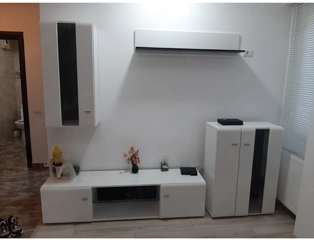 Apartament 2 camere utilat ,mobilat,decomandat cu centrala proprie in Chiajna  
