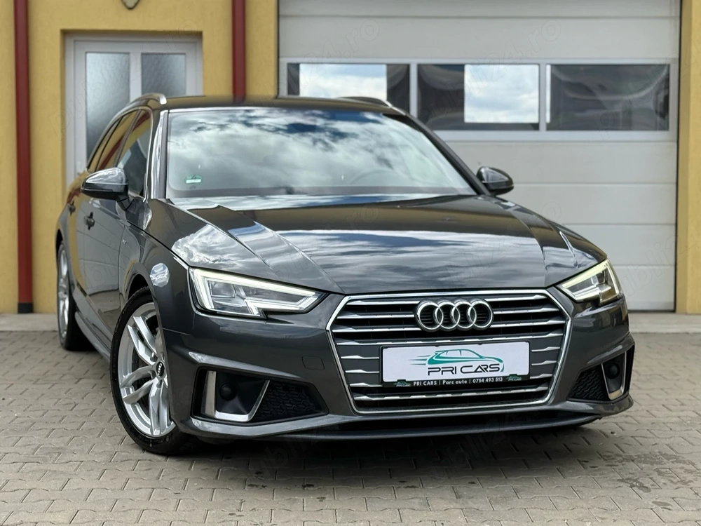 Audi A4 B9 - 2.0tdi | 190cp | S-tronic | S-Line | Bord digital | Climatronic digital | Garantie