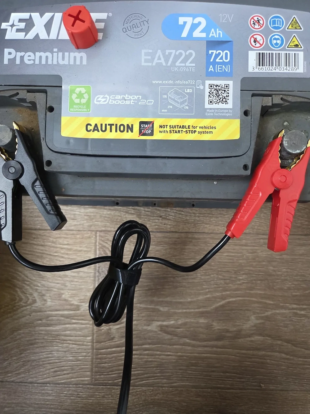 Baterie Exide Carbon  boost , 72 AH