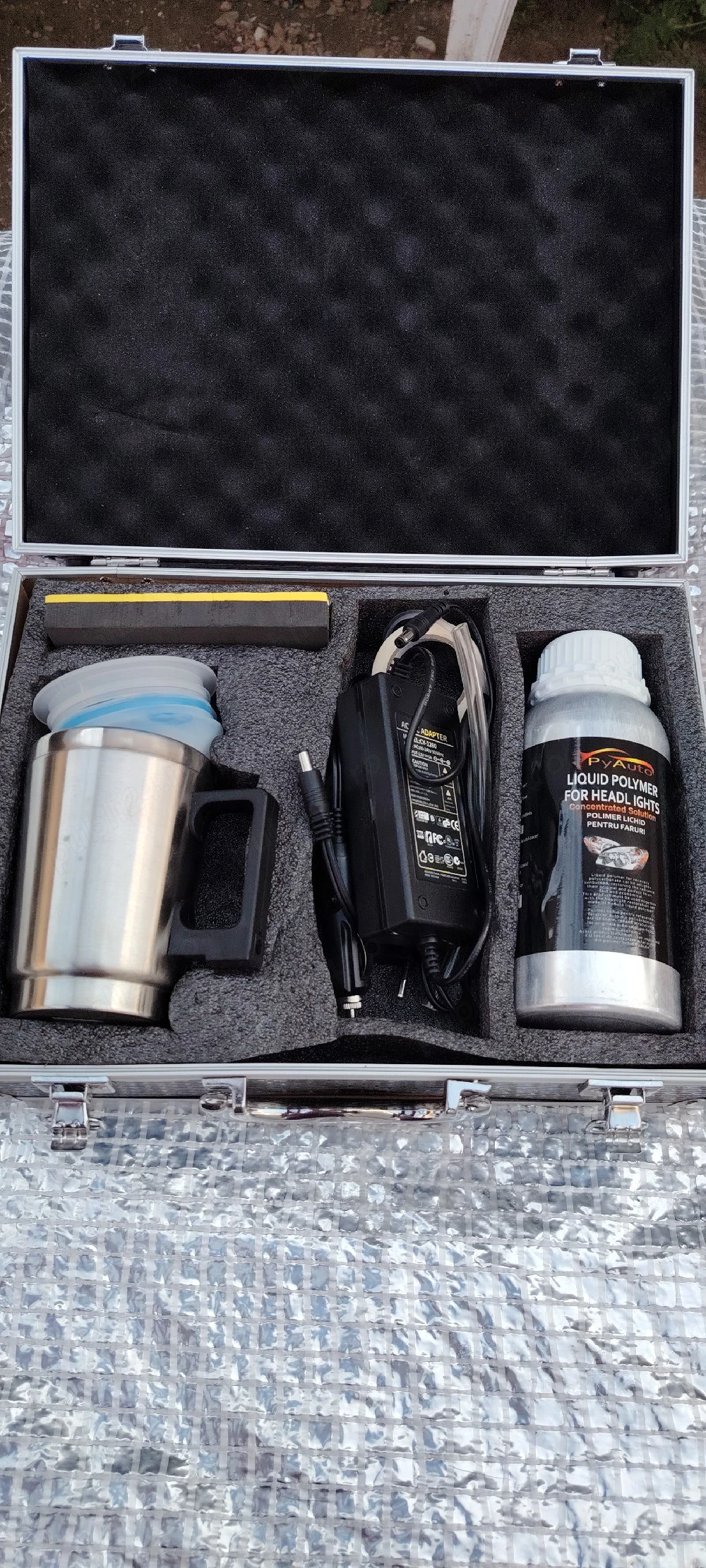 Chit polimerizare faruri. 