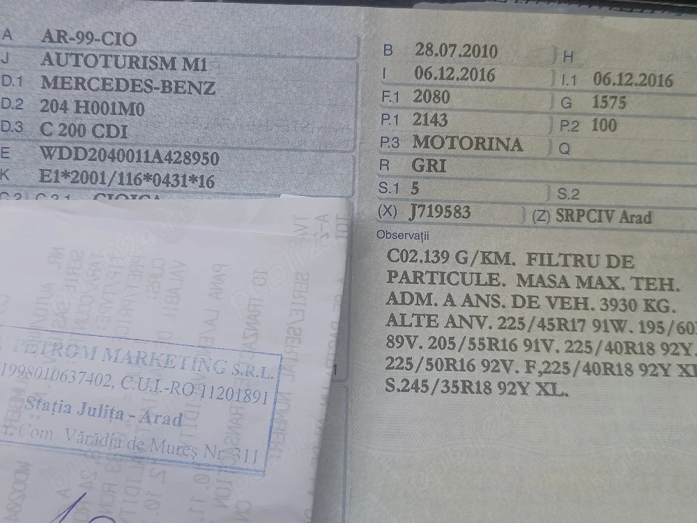 De vînzare Mercedes c 220