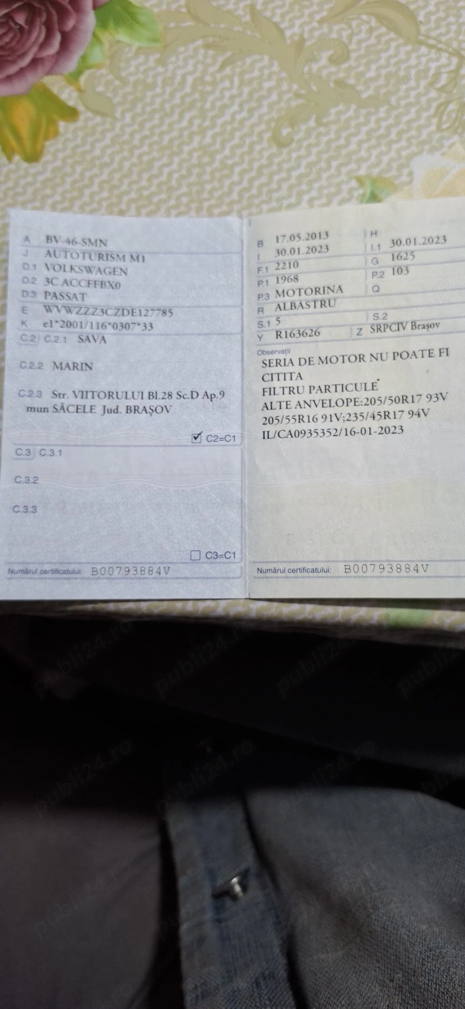 Vînd volkswagen passat 