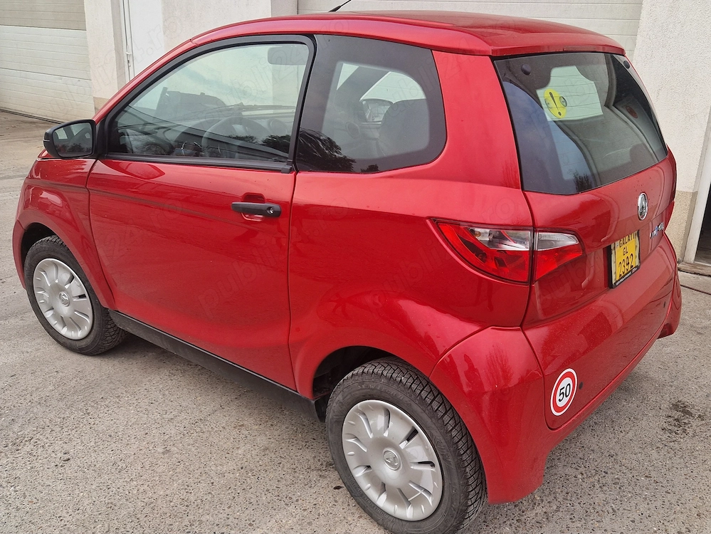 Aixam E-City Electric, 19.000 km reali, permis 16 ani