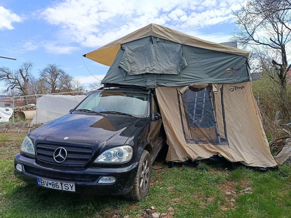 Mercedes-Benz ML 270 CDI + Cort auto Tough Tents cu anexa (Full Overlanding Setup) | Se vand separat