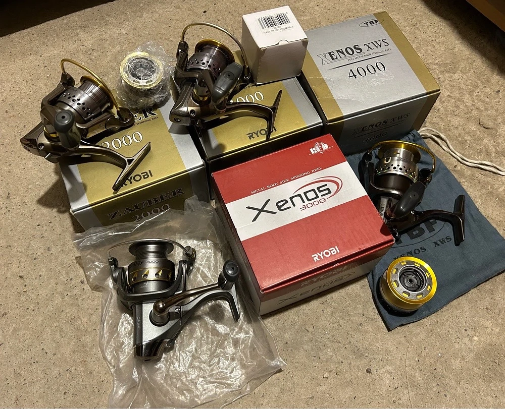 mulinete pescuit ryobi zauber si xenos
