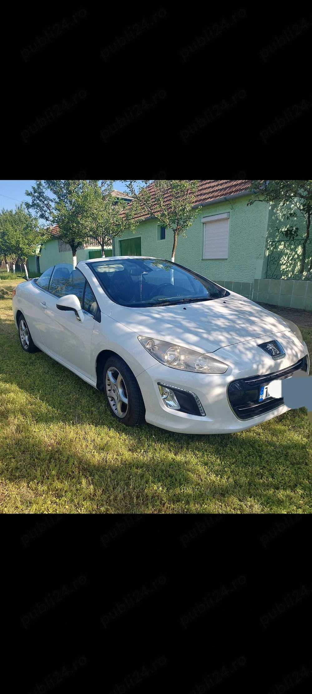 Peugeot 308cc Cabrio BENZINA 16Benzina 120CAI INAMATRICULAT FACELIFT 2013,4200   EURO 5