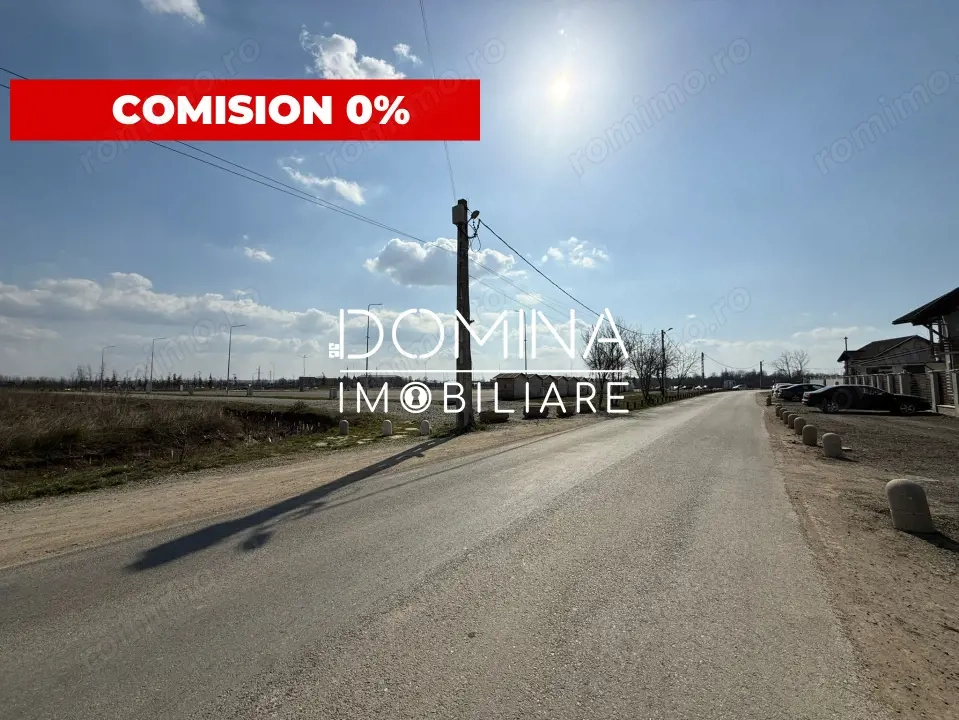 Teren intravilan 641 mp *PUZ aprobat - utilități complete* cartier Narciselor