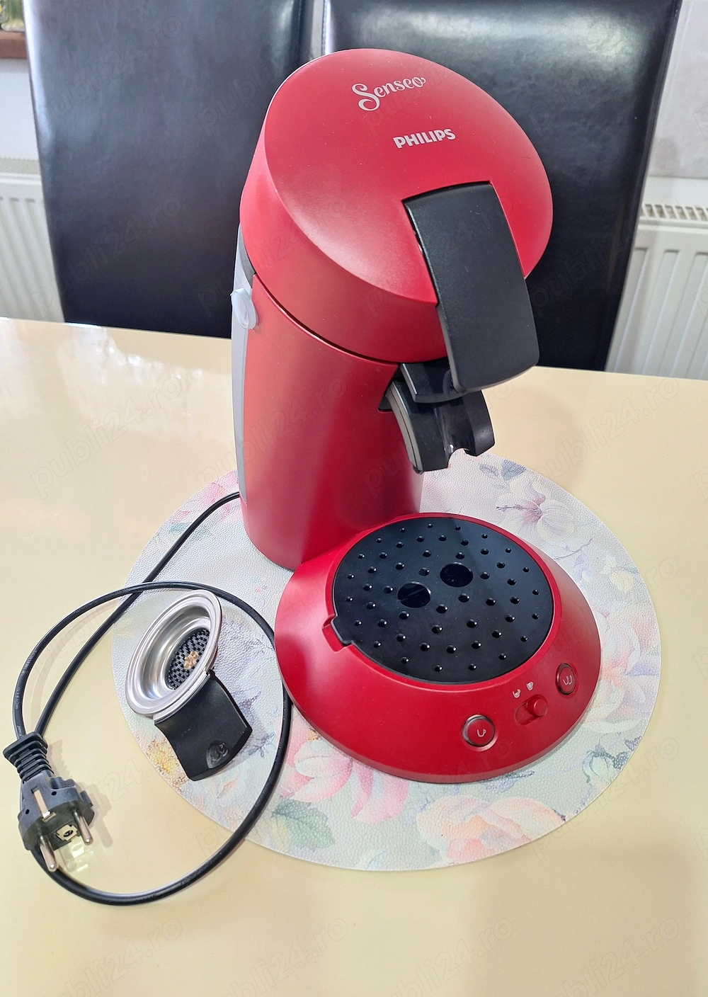 Espressor cafea Philips Senseo CSA210 90 1450W Rosu cu pad