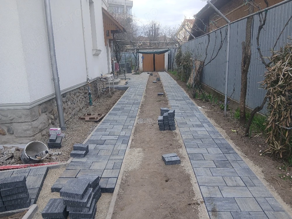 executam lucrări în domeniul construcțiilor 