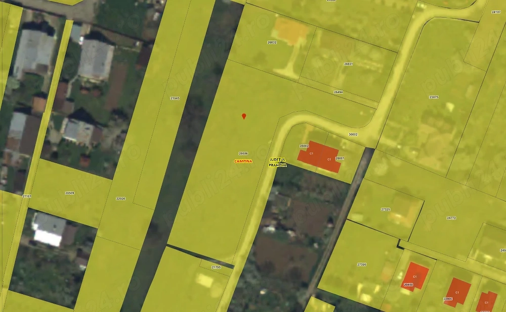 Teren de vânzare 3.750 mp   Câmpina, zona Voila (Aleea Rândunicii)
