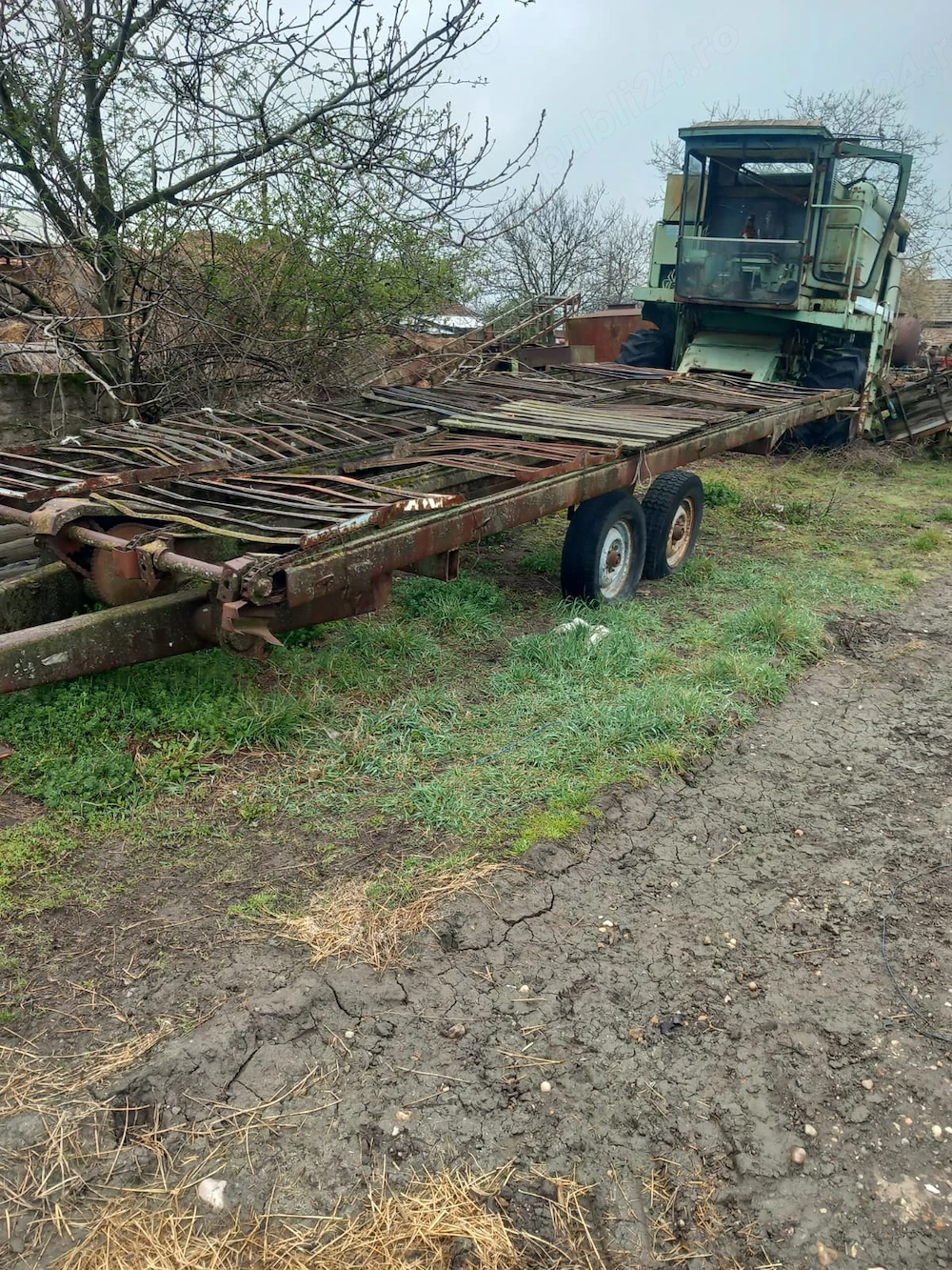 Platformă transport baloți 