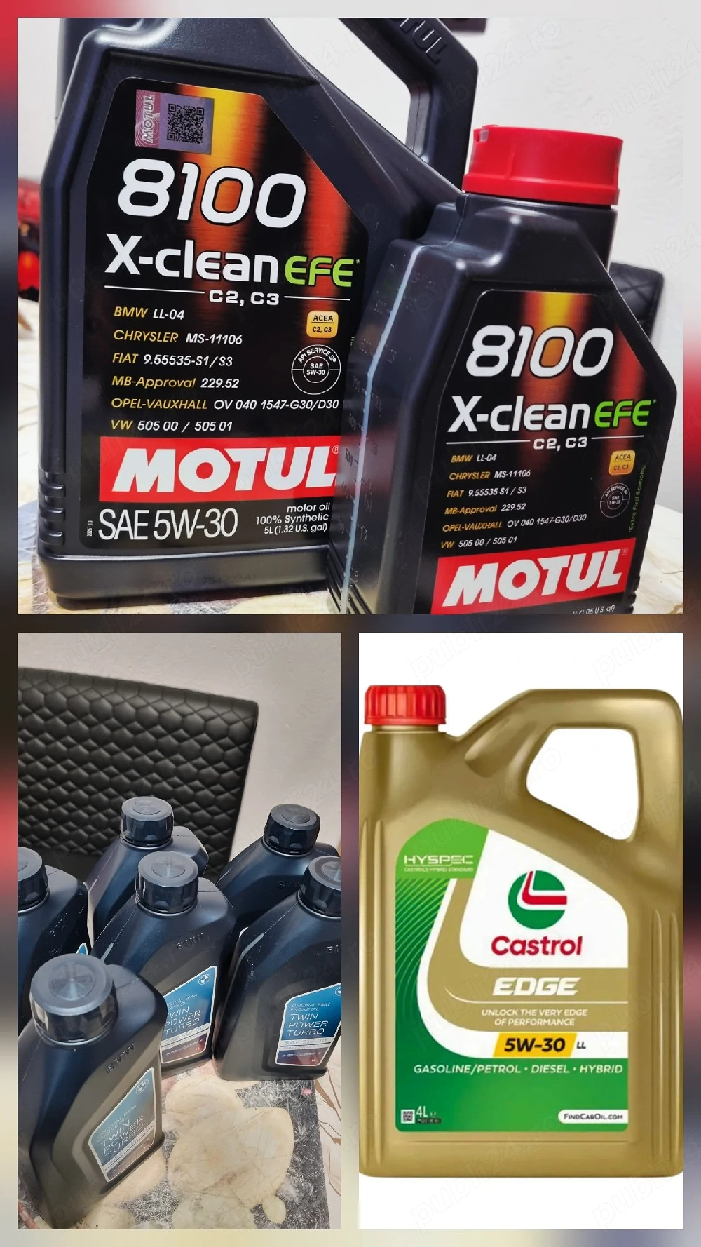 vand ulei motor 5w30 