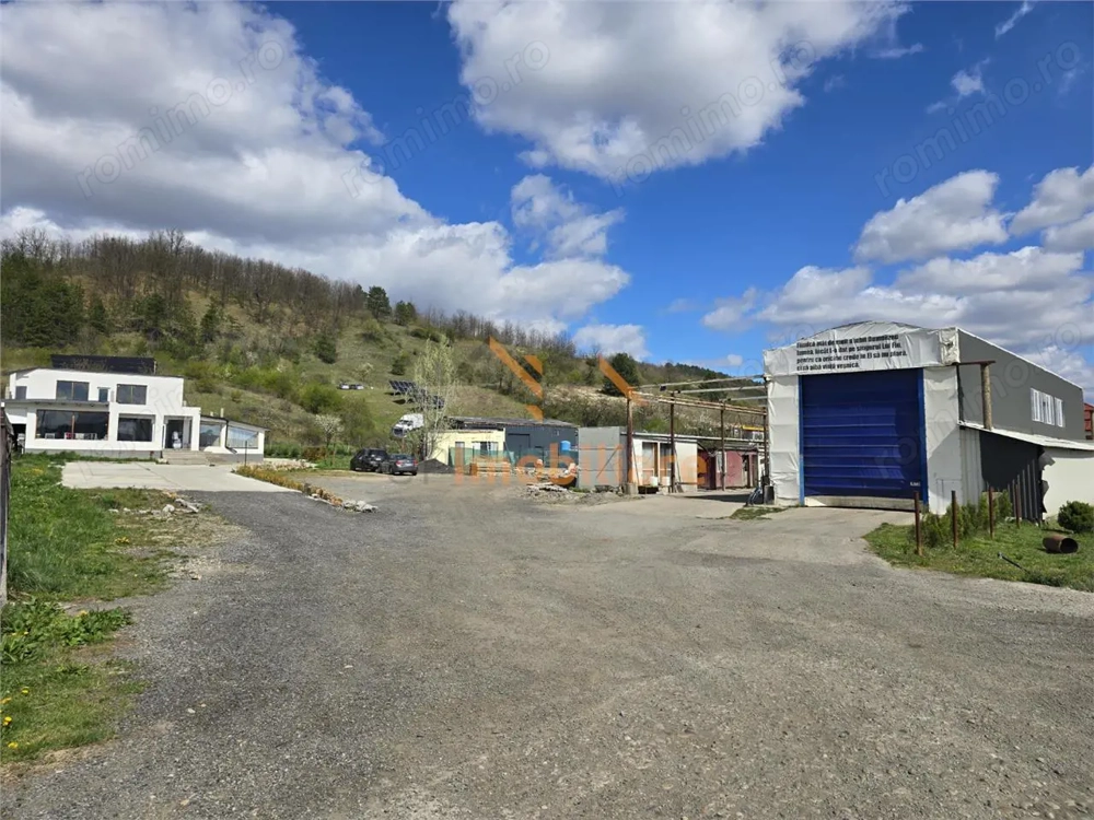 PROPRIETATE MULTIFUNCTIONALA | TEREN 3788 MP | SPALATORIE CAMIOANE + CASA |  DN1 E60 | TINAUD (ALESD