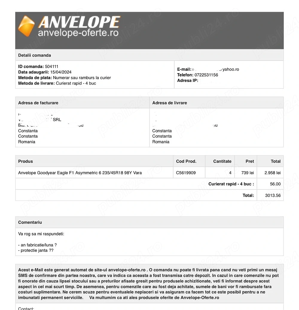 Goodyear Eagle F1 vara