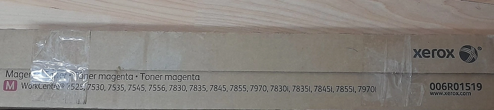 Toner magenta xerox wc 7835