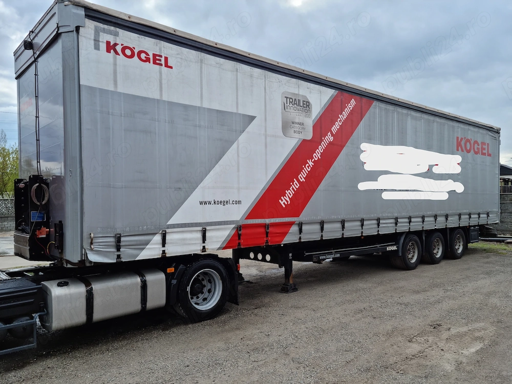 Semiremorca Kogel Mega Hybrid