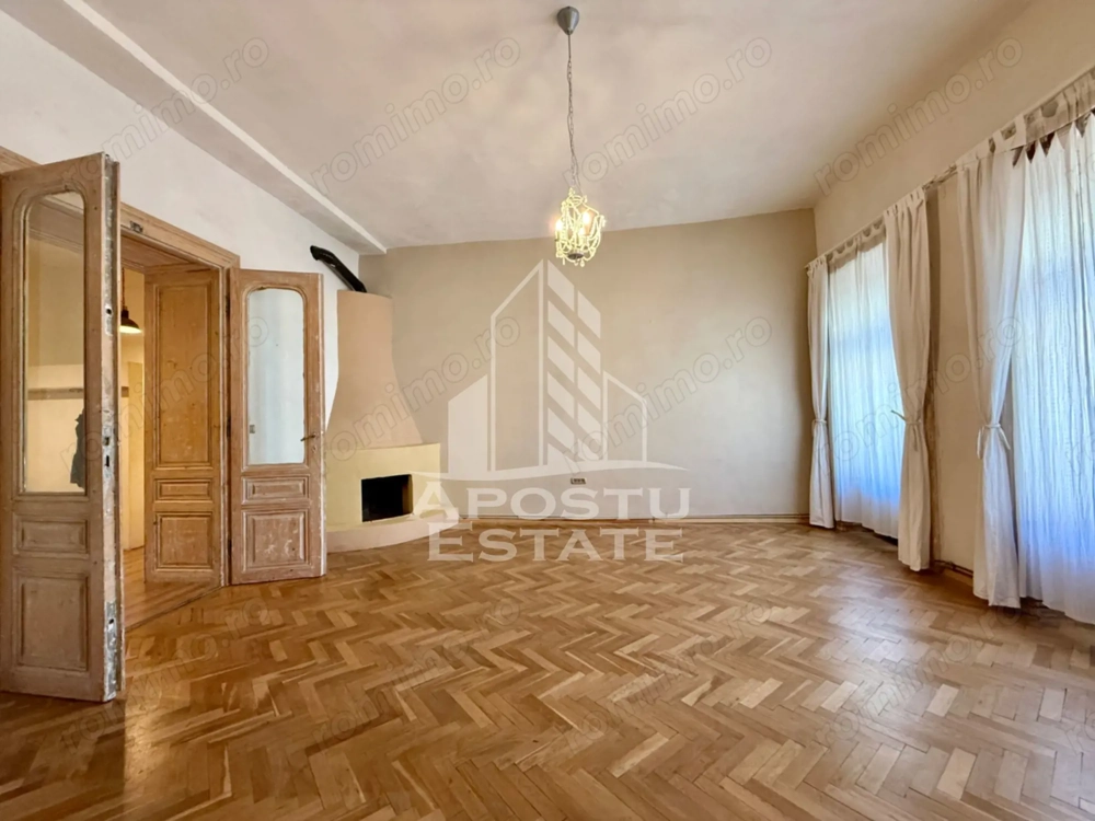 Apartament 2 camere de inchiriat, cu semineu, zona Traian Timisoara
