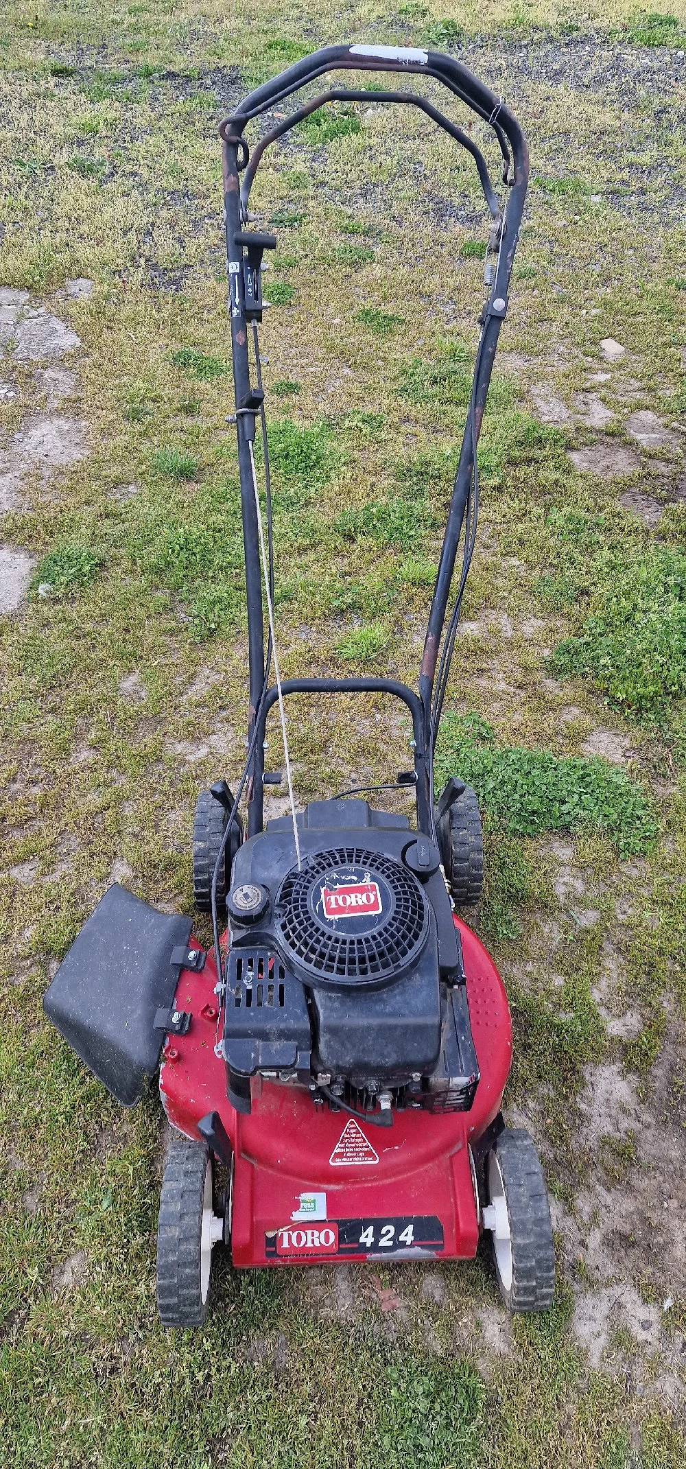 Masina de taiat iarba Toro 4.5 cai evacuare laterala stihl honda viking